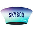 Load image into Gallery viewer, Tapered Circle Overhead Hanging Banner - Trade Show Ceiling Sign