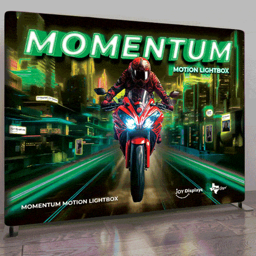 Momentum Motion Lightbox - 10ft X 7.4ft Dynamic Backlit Display