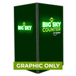 Load image into Gallery viewer, GRAPHIC ONLY - Backlit - Big Sky Counter - Replacement Graphic (Single-Sided)