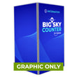 Load image into Gallery viewer, GRAPHIC ONLY - Non-Backlit Big Sky Counter - Replacement Graphic (Single-Sided)