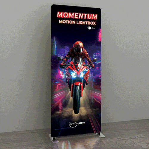 Momentum Motion Lightbox - 3 X 7.4 Ft Dynamic Backlit Display