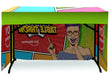 Load image into Gallery viewer, Fitted Table Throw Full Color 4 Ft. With Custom Dye-Sub Print