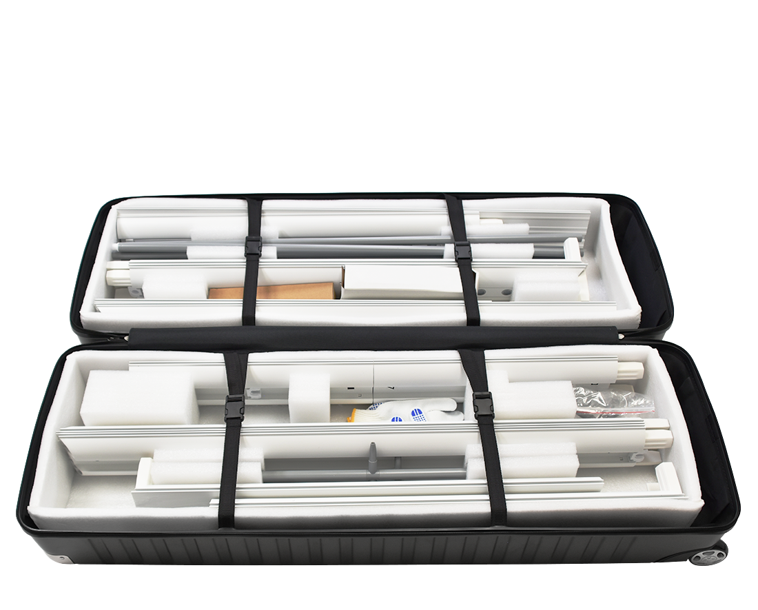 VIVID Molded Plastic Travel Case - LARGE