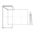 Load image into Gallery viewer, BACKLIT - 9.8ft X 7.4ft SEGO Backlit Exhibit with Bridge - Configuration CS10