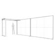 Load image into Gallery viewer, BACKLIT - 20ft X 7.4ft SEGO Backlit Exhibit with Bridge - Configuration CS20