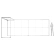 Load image into Gallery viewer, BACKLIT - 20ft X 7.4ft SEGO Backlit Exhibit with Bridge - Configuration CS20