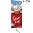 Load image into Gallery viewer, Large Classic Banner Silver Stand Travel Base