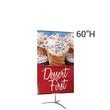 Load image into Gallery viewer, Large Classic Banner Silver Stand Travel Base
