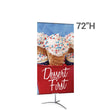 Load image into Gallery viewer, Large Classic Banner Silver Stand Travel Base