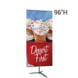 Load image into Gallery viewer, Large Classic Banner Silver Stand Travel Base