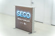 Load image into Gallery viewer, BACKLIT - 3.3 x 3.3ft. SEGO Modular Double-Sided Lightbox Counter