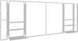 Load image into Gallery viewer, 20ft Hybrid Pro 36 Trade Show Exhibit Backwall