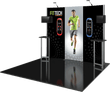 Load image into Gallery viewer, 10ft Hybrid Pro Backwall Exhibit 01