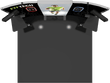 Load image into Gallery viewer, 10ft Hybrid Pro Backwall Exhibit 01