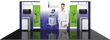 Load image into Gallery viewer, BACKLIT - 20ft Hybrid Pro 11 Trade Show Exhibit Backwall