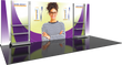 Load image into Gallery viewer, 20ft Hybrid Pro 36 Trade Show Exhibit Backwall