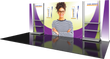 Load image into Gallery viewer, 20ft Hybrid Pro 36 Trade Show Exhibit Backwall