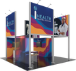 Load image into Gallery viewer, 20X20 Trade Show Exhibit - Island Booth Hybrid Pro 19B