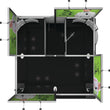Load image into Gallery viewer, 20X20 Trade Show Exhibit - Island Booth Hybrid Pro 19