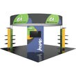 Load image into Gallery viewer, 20X20 Trade Show Exhibit - Island Booth Hybrid Pro 32