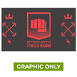 Load image into Gallery viewer, GRAPHIC ONLY - Backlit Lumière Light Wall® Counter - Replacement Graphic