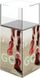 Load image into Gallery viewer, MODIFY PEDESTAL 02 with Acrylic Top - 16&quot;W x 36&quot;H - Product Display with Graphics