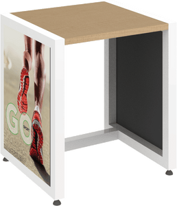 MODIFY Nesting Table 04 - 27"W x 30"H - Product Display with Graphics