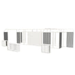 Load image into Gallery viewer, 40 X 20 ft. Modco 27 Exhibit Structure with Storage Room