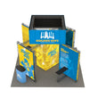Load image into Gallery viewer, 23ft x 22ft Origami SEG Truss Island Exhibit - C - 30x30 Trade Show Booth