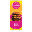 Load image into Gallery viewer, 33.5 In. Overjoyed Retractable - 80"H Super Flat Vinyl Graphic Package