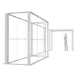 Load image into Gallery viewer, BACKLIT - 30 x 10 SEGO Exhibit with Storage Room - Configuration P30