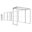 Load image into Gallery viewer, BACKLIT - 30 x 10 SEGO Exhibit with Storage Room - Configuration P30