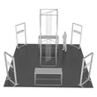 Load image into Gallery viewer, BACKLIT - 20X20 SEGO Trade Show Booth Double-Sided Lightbox - Configuration Q2