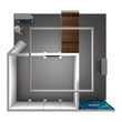 Load image into Gallery viewer, BACKLIT - 20X20 SEGO Trade Show Booth Double-Sided Lightbox - Configuration Q3