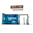Load image into Gallery viewer, BACKLIT - 20X20 SEGO Trade Show Booth Double-Sided Lightbox - Configuration Q3