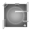Load image into Gallery viewer, BACKLIT - 20X20 SEGO Trade Show Booth Double-Sided Lightbox - Configuration Q4