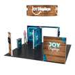 Load image into Gallery viewer, BACKLIT - 20X20 SEGO Trade Show Booth Double-Sided Lightbox - Configuration Q4