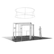 Load image into Gallery viewer, BACKLIT - 20X20 SEGO Trade Show Booth Double-Sided Lightbox - Configuration Q5