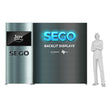 Load image into Gallery viewer, BACKLIT - 10ft X 7.4ft SEGO Backlit Exhibit with TV Mount - Configuration R10
