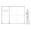 Load image into Gallery viewer, BACKLIT - 10ft X 7.4ft SEGO Backlit Exhibit with TV Mount - Configuration R10
