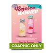 Load image into Gallery viewer, GRAPHIC ONLY - Rejoice Tension Fabric Banner - Tubing Graphic Displays - Replacement Graphic