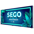 Load image into Gallery viewer, BACKLIT - 20ft x 7.4ft SEGO Modular Double-Sided Lightbox Display Configuration A