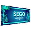 Load image into Gallery viewer, BACKLIT - 20ft x 7.4ft SEGO Modular Double-Sided Lightbox Display Configuration A