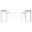 Load image into Gallery viewer, BACKLIT - 20ft x 7.4ft SEGO Trade Show Booth Double-Sided Lightbox - Configuration Z