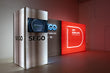 Load image into Gallery viewer, BACKLIT Displays - 20ft SEGO Trade Show Booth with Storage Room - Configuration J2