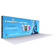 Load image into Gallery viewer, BACKLIT - 20 Ft Lumière Light Wall® 7.5 Ft Tall Configuration D - (Trade Show Exhibit Booth)