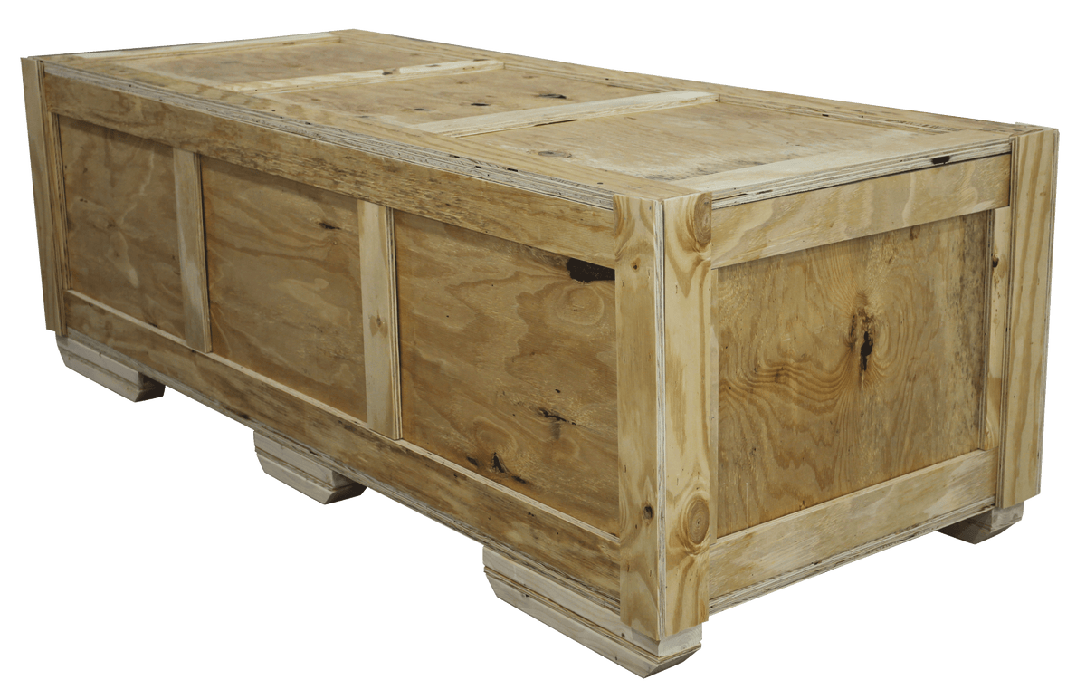 Fabric Structure Wood Crate Joy Displays