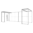 Load image into Gallery viewer, BACKLIT - 20ft x 7.4ft SEGO Backlit Exhibit with Double Bridge - Configuration ZS20