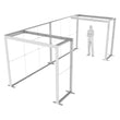 Load image into Gallery viewer, BACKLIT - 20ft x 7.4ft SEGO Backlit Exhibit with Double Bridge - Configuration ZS20