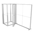 Load image into Gallery viewer, BACKLIT Display - 10ft x 7.4ft SEGO Trade Show Booth with Lockable Storage Room - Configuration J10